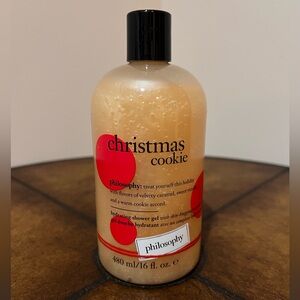 NEW SEALED PHILOSOPHY Christmas Cookie Hydrating Shower Gel 16 oz 🍪🍪🍪🍪🍪